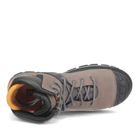 Caterpillar Excavator Superlite Waterproof Nano Toe Work Boot Pewter Men’s 14 - Picture 5 of 12